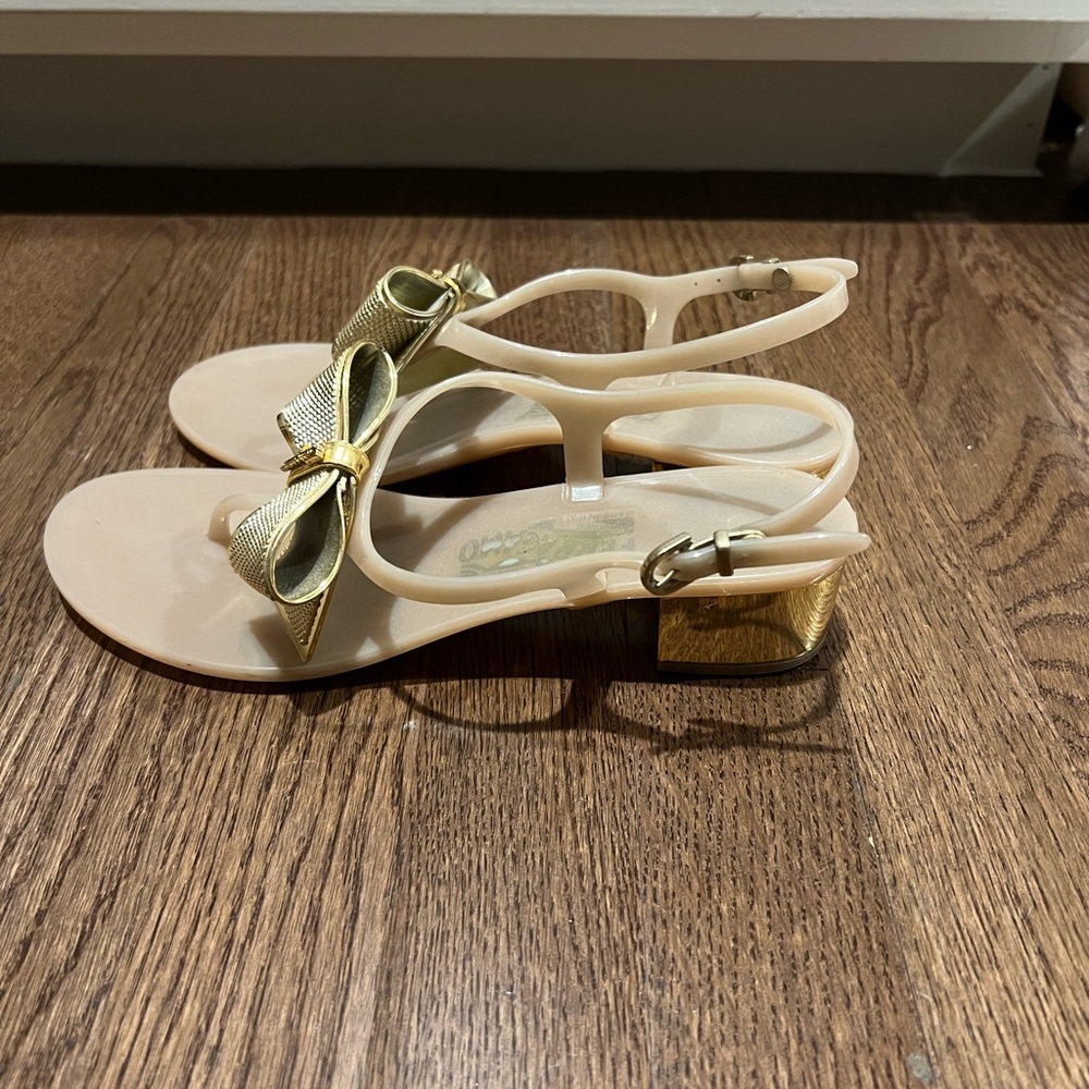 Salvatore ferragamo jelly sandals